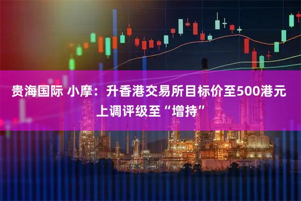 贵海国际 小摩：升香港交易所目标价至500港元 上调评级至“增持”